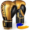 Перчатки для бокса PHANTOM APEX Elastic Gold (капа в подарок)