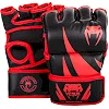 Перчатки ММА Venum Challenger Without Thumb Black Red