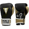 Перчатки снарядные TITLE Boxing Gel World V2T Black Gold White