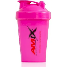 Пластиковый шейкер Amix Shaker Mini 400ml Neon Pink