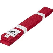 Пояс для кимоно Adidas Club (красный, ADIB220)