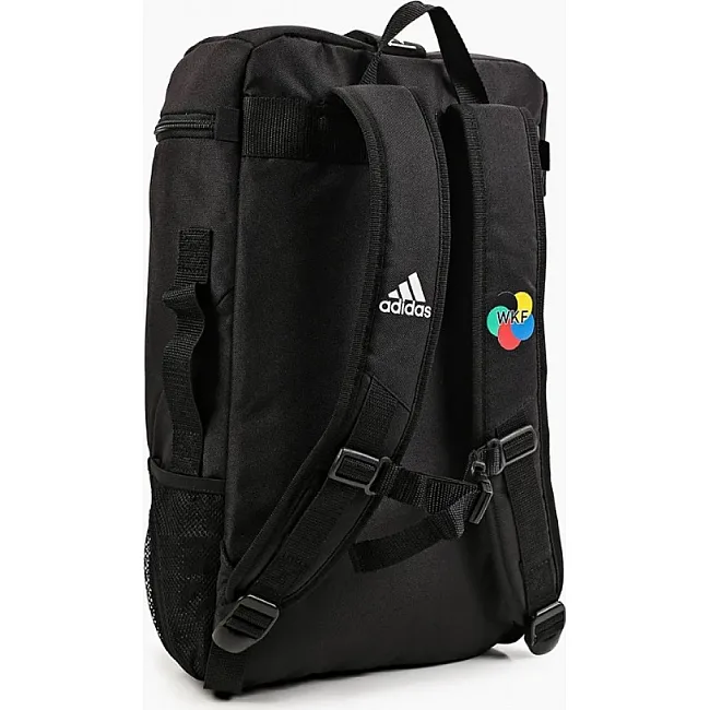 Рюкзак с белым логотипом Karate WKF (черный) ADIDAS adiACC090WKF