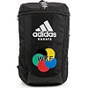 Рюкзак с белым логотипом Karate WKF (черный) ADIDAS adiACC090WKF