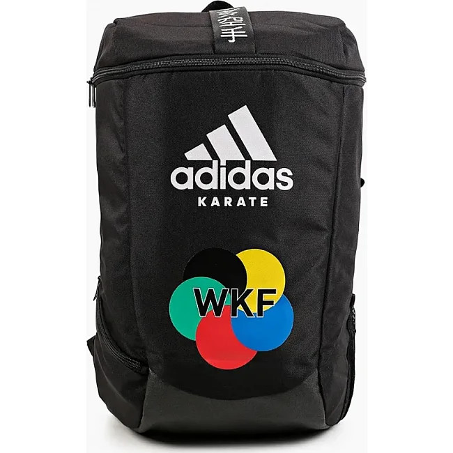 Рюкзак с белым логотипом Karate WKF (черный) ADIDAS adiACC090WKF