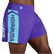 Шорти для кікбоксингу HAYABUSA Icon Kickboxing Purple White