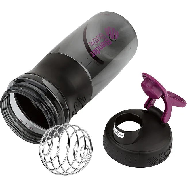 Спортивный шейкер-бутылка BLENDERBOTTLE SportMixer Flip 28oz/820мл Black/Plum