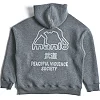 Толстовка MANTO Society Oversize Heather Gray