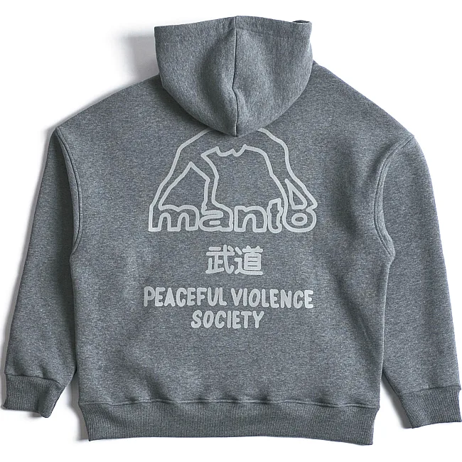 Толстовка MANTO Society Oversize Heather Gray