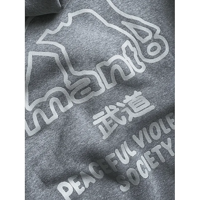 Толстовка MANTO Society Oversize Heather Gray