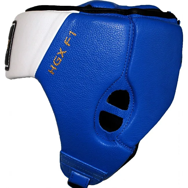 Турнирный боксерский шлем RDX Blue S