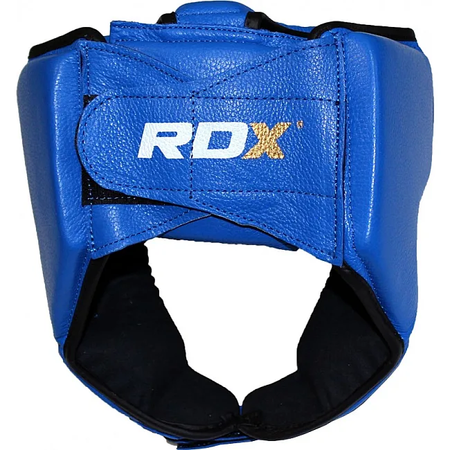 Турнирный боксерский шлем RDX Blue S
