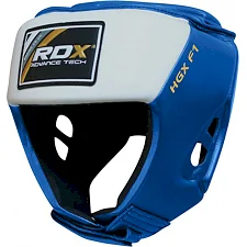 Турнирный боксерский шлем RDX Blue S