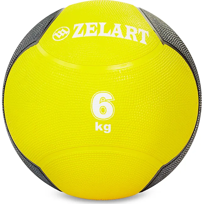 Мяч медбол ZELART FI-5121-6 6кг