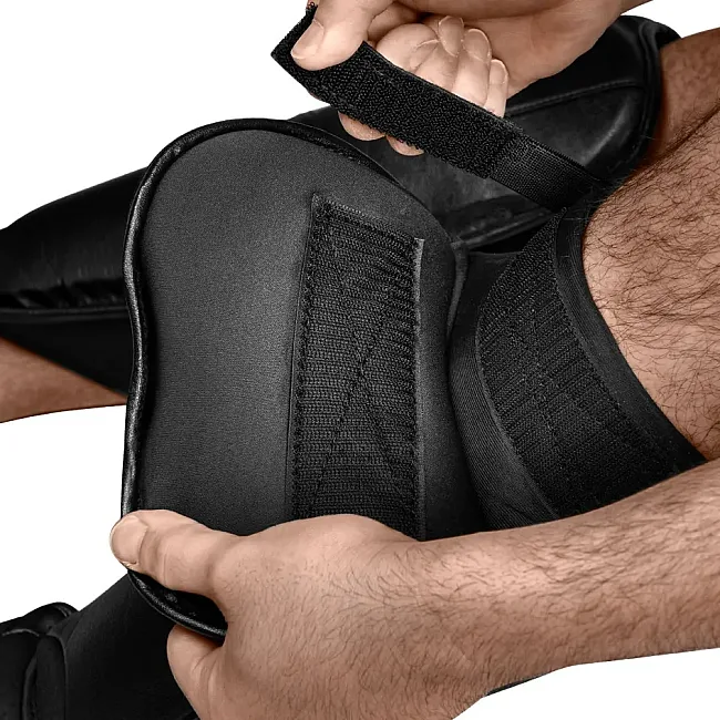 Захисні щитки для ніг HAYABUSA T3 Full Back Black
