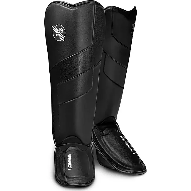Захисні щитки для ніг HAYABUSA T3 Full Back Black
