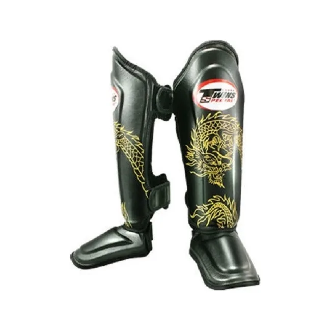 Защитные щитки для ног TWINS Shin Protection FSGL10-6GD Black Gold
