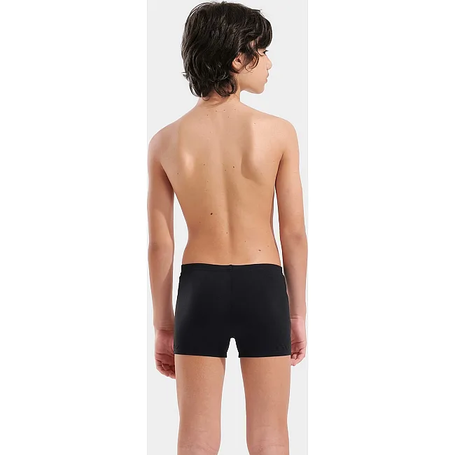 Плавки-шорты для мальчиков Arena BRIGHT SWIM SHORT черный, оранжевый (для детей)