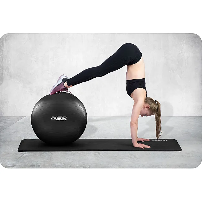 М'яч гимнастический Neo-Sport NS-952 75 см - черный