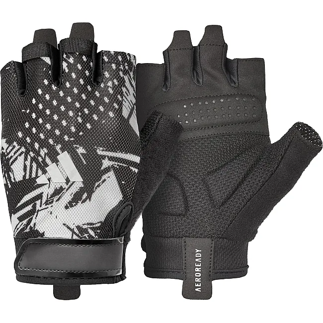 Перчатки для тренинга ADIDAS Essential Training Gloves черный, белый XL