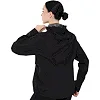 Куртка дождевик с капюшоном женская JOMA R-TRAIL NATURE 902790-100 (Черный)