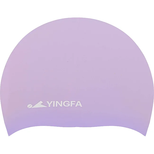 Шапочка для бассейна силиконовая для взрослых YINGFA C0081 (Фиолетовый)