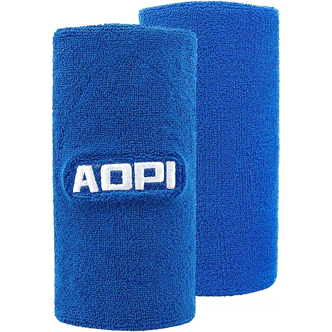 Спортивный напульсник впитывающий влагу AOPI AP-352 (Синий)