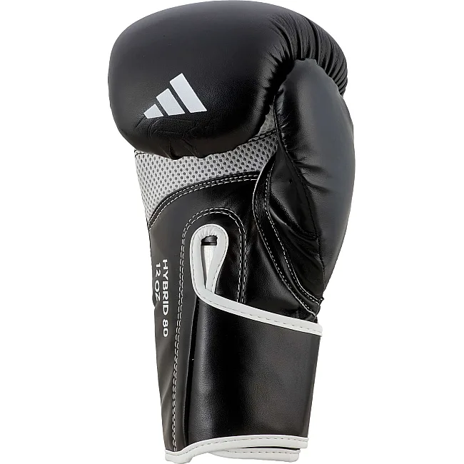 Рукавички для боксу Adidas "Hybrid 80" (чорно-білий) ADIH80