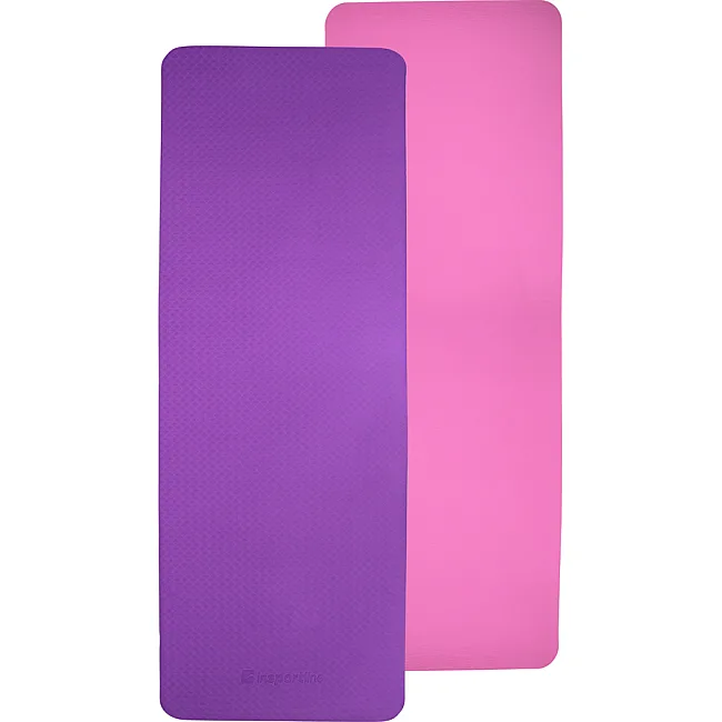 Коврик для фитнеса inSPORTline Doble 173x61x0,6 cm - фиолетово-розовый