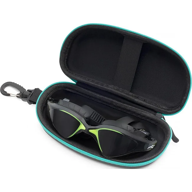 Чехол для очков Aqua Speed Goggle Case 62948 черный, бирюзовый One Size