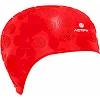 Шапочка для басейну силіконова на довге волосся SP-SPORT ACTIFY FLOWER PL-0785 (Червоний)