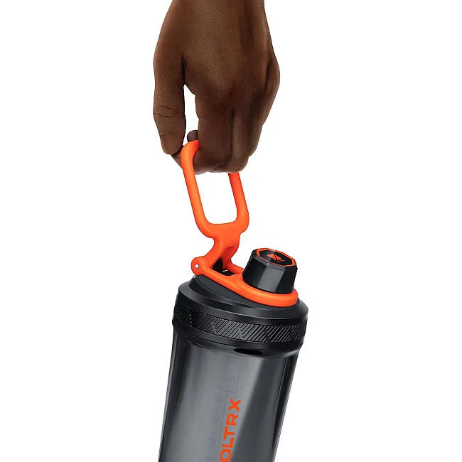 Шейкер спортивный электрический Voltrx Gallium 700 мл. Tritan Orange