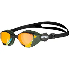 Очки для плавания Arena COBRA TRI SWIPE MR оливковая, серебристая, желтая OSFM