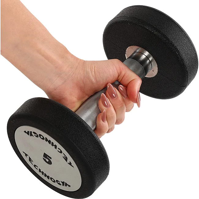 Гантель профессиональная
 с полиуретановым покрытием TECHNOGYM TG-1834-5 1шт 5кг