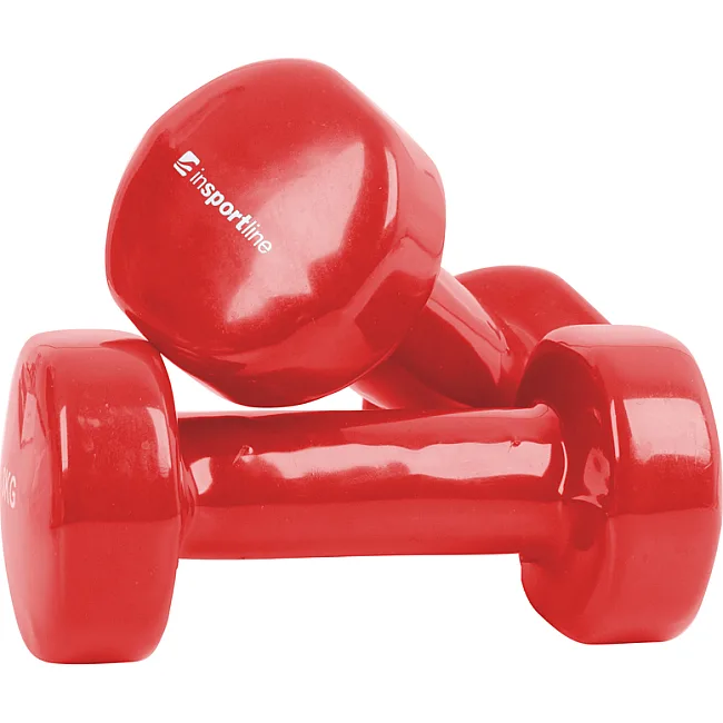 Гантели виниловые inSPORTline Smoothbell, 2 x 1,5 кг