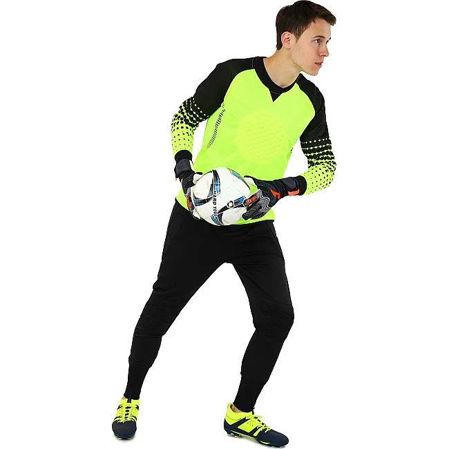 Вратарские перчатки
 профессиональные с защитой пальцев JOMA

 PANTHER 401361-108
 7-12 (Черный-белый)