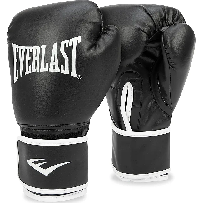 Боксерські рукавиці Everlast CORE 2 TRAINING GLOVE чорний S/M