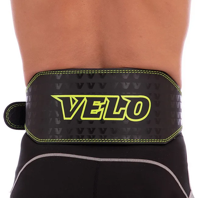 Пояс для тяжелой атлетики кожа
 VELO
 VL-8180 спинка-15см