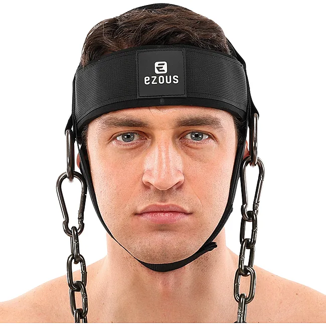 Упряжь тренажер для тренировки мышц шеи NECK HARNESS EZOUS N-06
