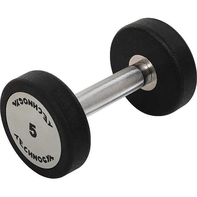 Гантель профессиональная
 с полиуретановым покрытием TECHNOGYM TG-1834-5 1шт 5кг