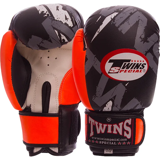 Рукавички для боксу TWINS TW-2206 (Помаранчевий)