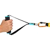 Трубчатый эспандер
 с карабином в защитном рукаве RESISTANCE TUBE LiveUp LP8401-S нагрузка низкая
