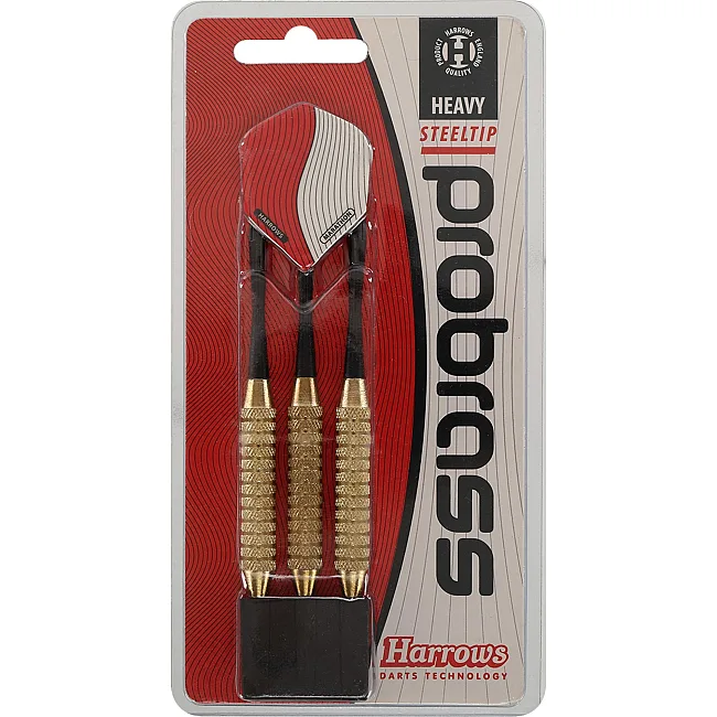 Дротики для дартса
 цилиндрические HARROWS
 PROBRASS HEAVY BC106 24гр 3шт