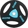 Блин для штанги полиуретановый
 LiveUp LP8020-25 ø51мм 25кг