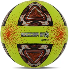 Футбольный мяч HIBRED SOCCER STAR FB-6037 №5 PU (Желтый)
