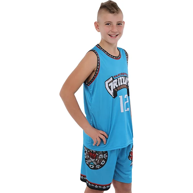Детская баскетбольная форма
 NBA клуб Vancouver Grizzlies 12 BA-9832 (Голубой)