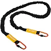 Трубчатый эспандер
 с карабином в защитном рукаве RESISTANCE TUBE LiveUp LP8401-S нагрузка низкая