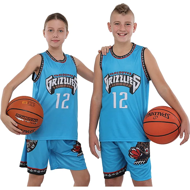 Детская баскетбольная форма
 NBA клуб Vancouver Grizzlies 12 BA-9832 (Голубой)