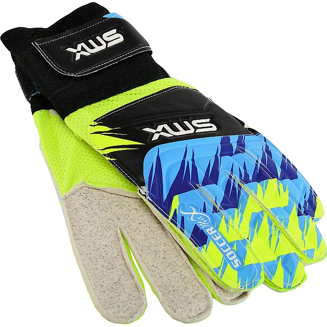 Вратарские перчатки
 SOCCERMAX FB-4228 (Синий-желтый)