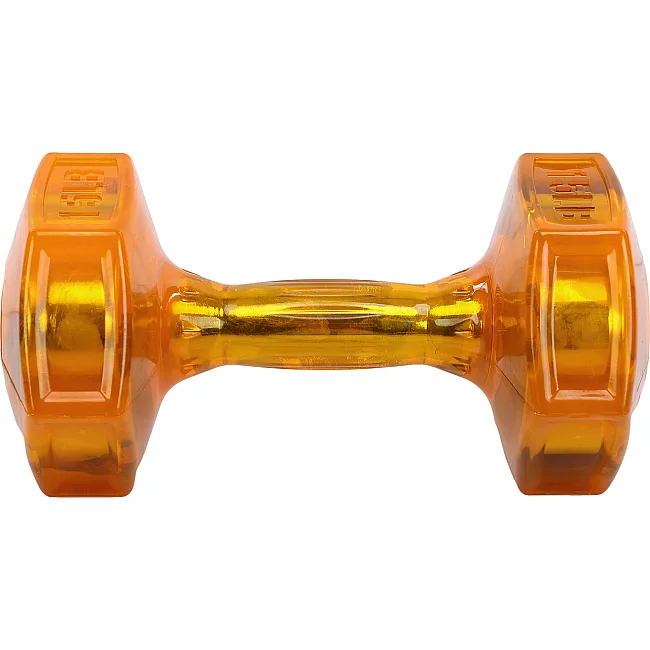 Гантель для фитнеса с TPU покрытием ZELART
 Jelly Urethane Coated Dumbbells TA-2946-15LB 1шт 6,8кг (Оранжевый)