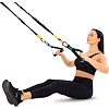 Трубчатый эспандер
 с карабином в защитном рукаве RESISTANCE TUBE LiveUp LP8401-S нагрузка низкая
